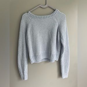 light blue sweater from alter’d state